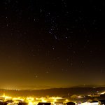 Torny-le-Grand mit Sternenhimmel